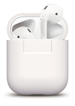 (image for) Elago Airpods Silicone Case - White