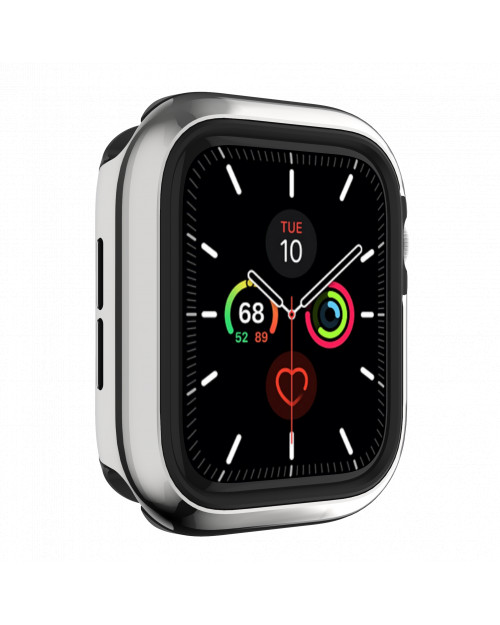 (image for) SwitchEasy Odyssey Case for Apple Watch 44mm-Flash Silver STOCK