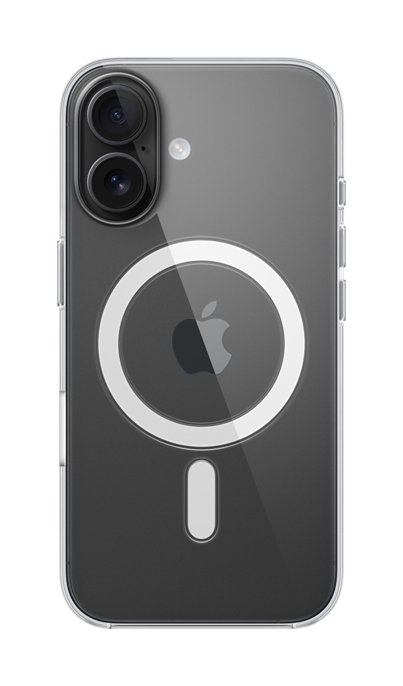 (image for) iPhone 16 Plus Clear Case with MagSafe