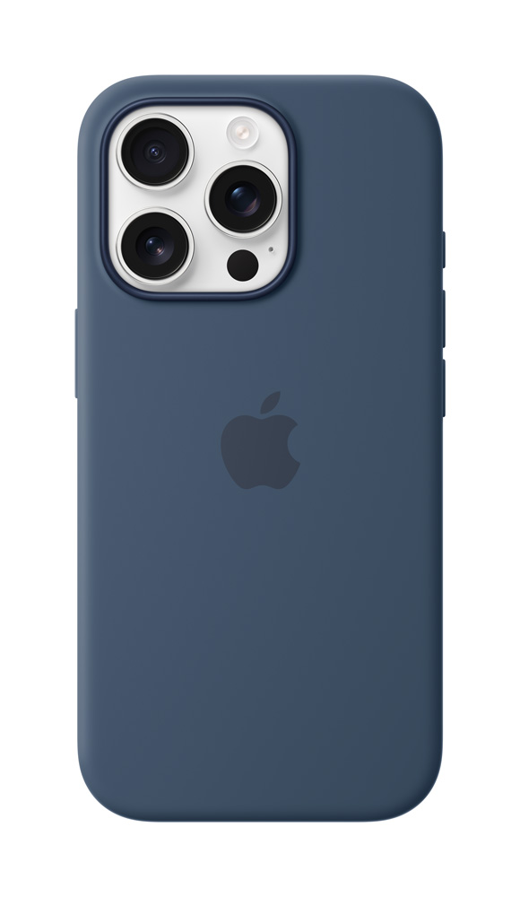 (image for) iPhone 16 Pro Max Silicone Case with MagSafe - Denim
