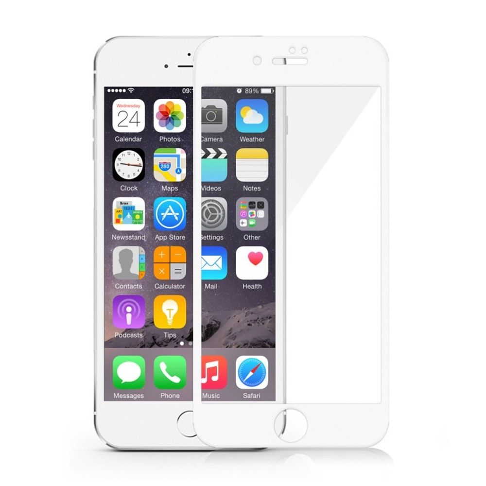 (image for) Devia Full Screen Tempered Glass White for iPhone 7 / 8