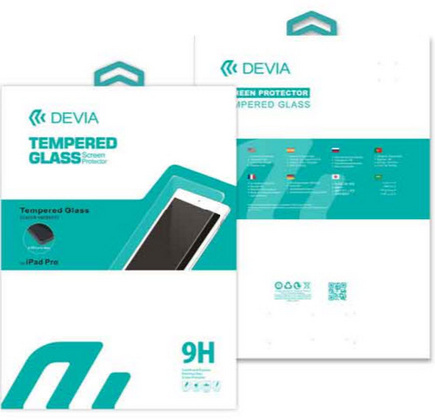 (image for) DEVIA 9H Tempered Glass for iPad Pro 12.9" IN STOCK